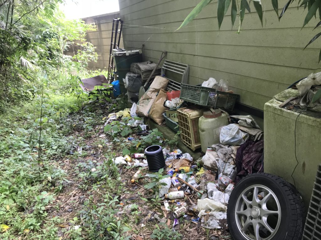 戸建てゴミ屋敷